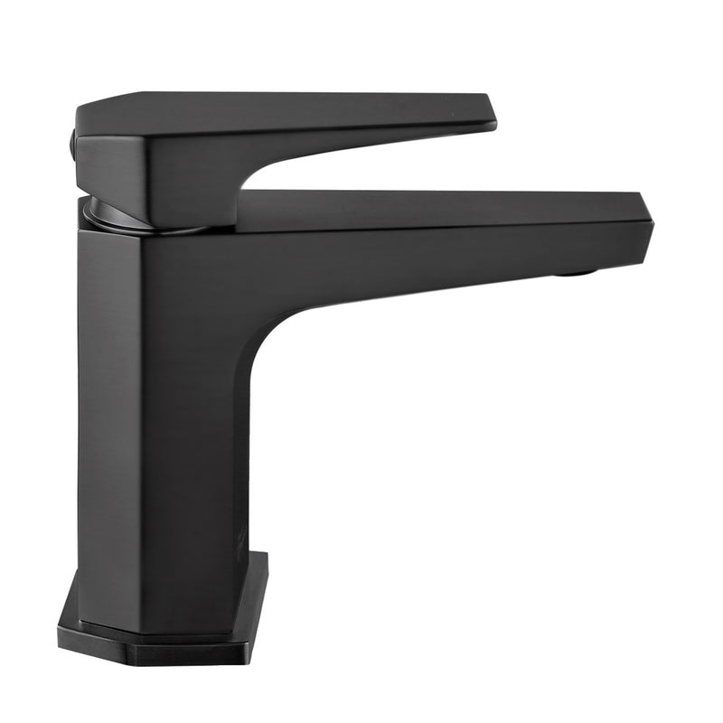 Voltaire Single Hole, Single-Handle, Bathroom Faucet in Matte Black