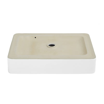 Concorde 24 Rectangle Ceramic Vessel Sink