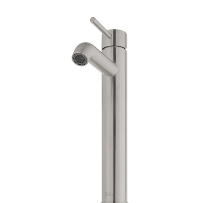 Ivy Single Hole, Single-Handle, High Arc Bathroom Faucet in Brushed Nickel
