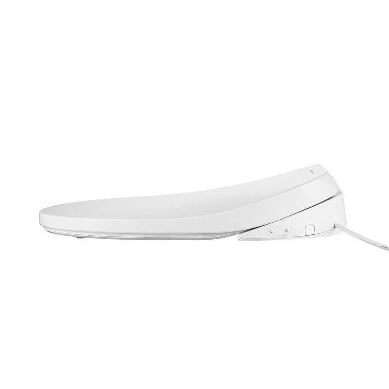 St. Tropez One-Piece Elongated Toilet Vortex Dual-Flush 1.1/1.6 gpf with Smart Seat Bidet
