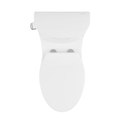 Sublime One-Piece Elongated Left Side Flush Handle Toilet 1.28 gpf