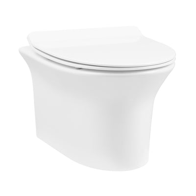 Cascade Wall-Hung Elongated Toilet Bowl