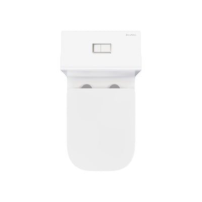 Concorde One Piece Square Toilet Dual Flush 1.1/1.6 gpf in Matte White