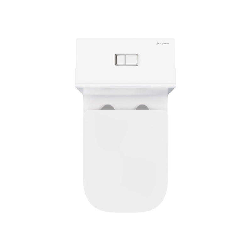 Concorde One Piece Square Toilet Dual Flush 1.1/1.6 gpf in Matte White