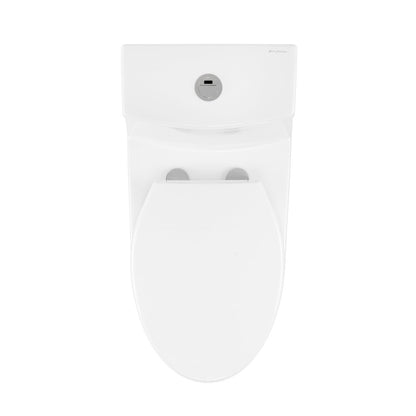 Touchless retrofit kit accessory in white, electric sensor unit for faucets or toilets.