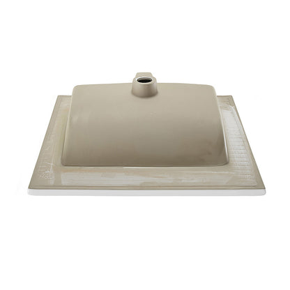 Voltaire 25 Vanity Top Sink with 3 Centerset Faucet Holes