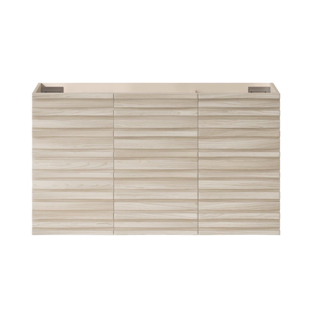 Cascade 36" Wall-Mounted Bathroom Vanity Cabinet without Top in White Oak