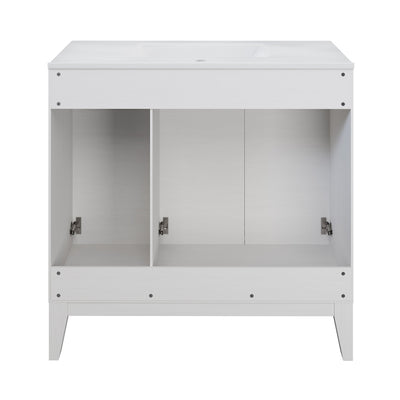 Cascade 36'' Bathroom Vanity in White