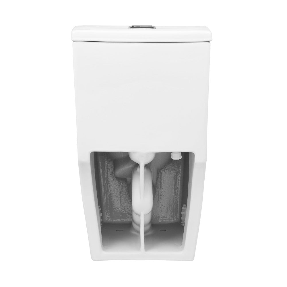 Dreux One Piece Elongated Dual Flush Toilet with 0.95/1.26 GPF (6 - Pack)