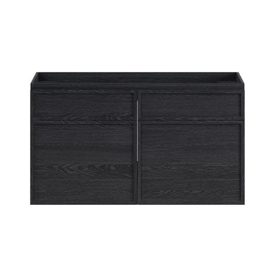 St. Tropez 36" Wall-Mounted Bathroom Vanity Cabinet without Top in Black Oak