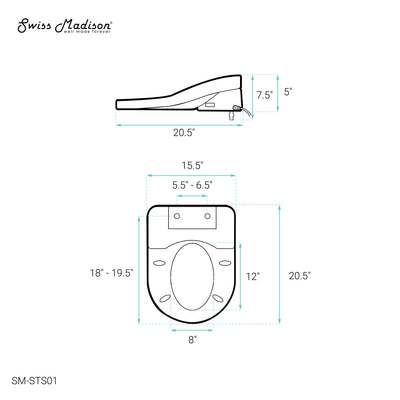 Vivante Smart Toilet Seat Bidet