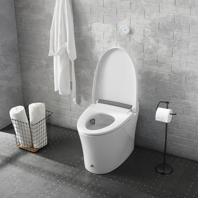 Viro Smart Tankless Elongated Toilet, Touchless Vortex™ Dual-Flush 1.1/1.6 gpf