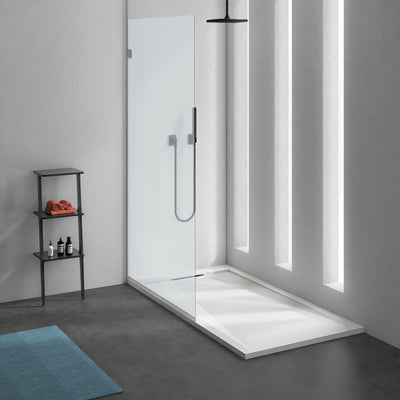 Terre C Series 60" x 32" Reversible Drain Shower Base