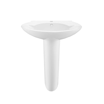 Plaisir Rounded Basin Pedestal Sink