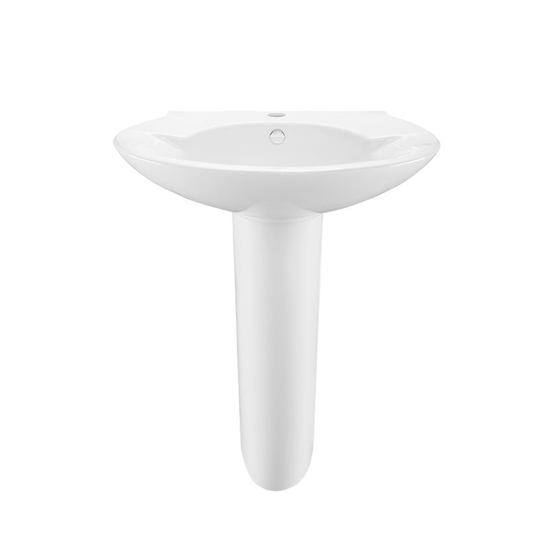 Plaisir Rounded Basin Pedestal Sink