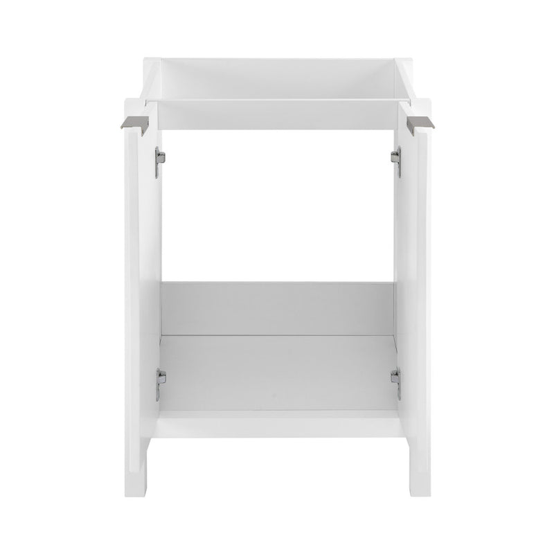 Bastille 24 Bathroom Vanity in White Cabinet Only