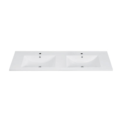 60" Vanity Top Bathroom Sink