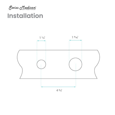 Monaco Single-Handle, Wall-Mount, Bathroom Faucet in Oil Rubbed Bronze