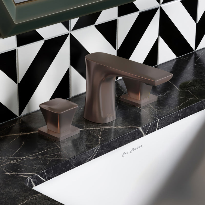 Monaco 8 in. Widespread, 2-Handle, Bathroom Faucet in Oil Rubbed Bronze