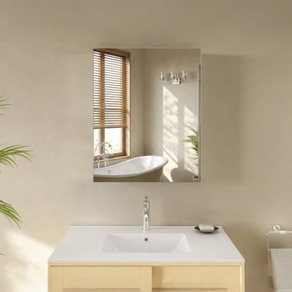 Cache 24 x 30 Rectangle Recessed/Wall Mount Medicine Cabinet with Mirrored Sides