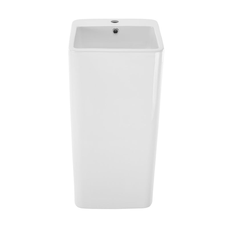 Concorde One Piece Pedestal Sink