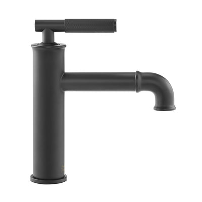 Avallon Single Hole, Single-Handle Sleek, Bathroom Faucet in Matte Black