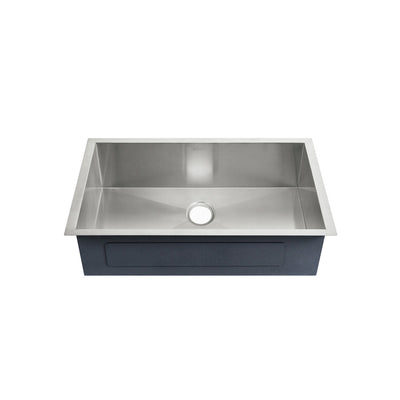 Tourner 26 x 18 Stainless Steel, Single Basin, Undermount Kitchen Sink