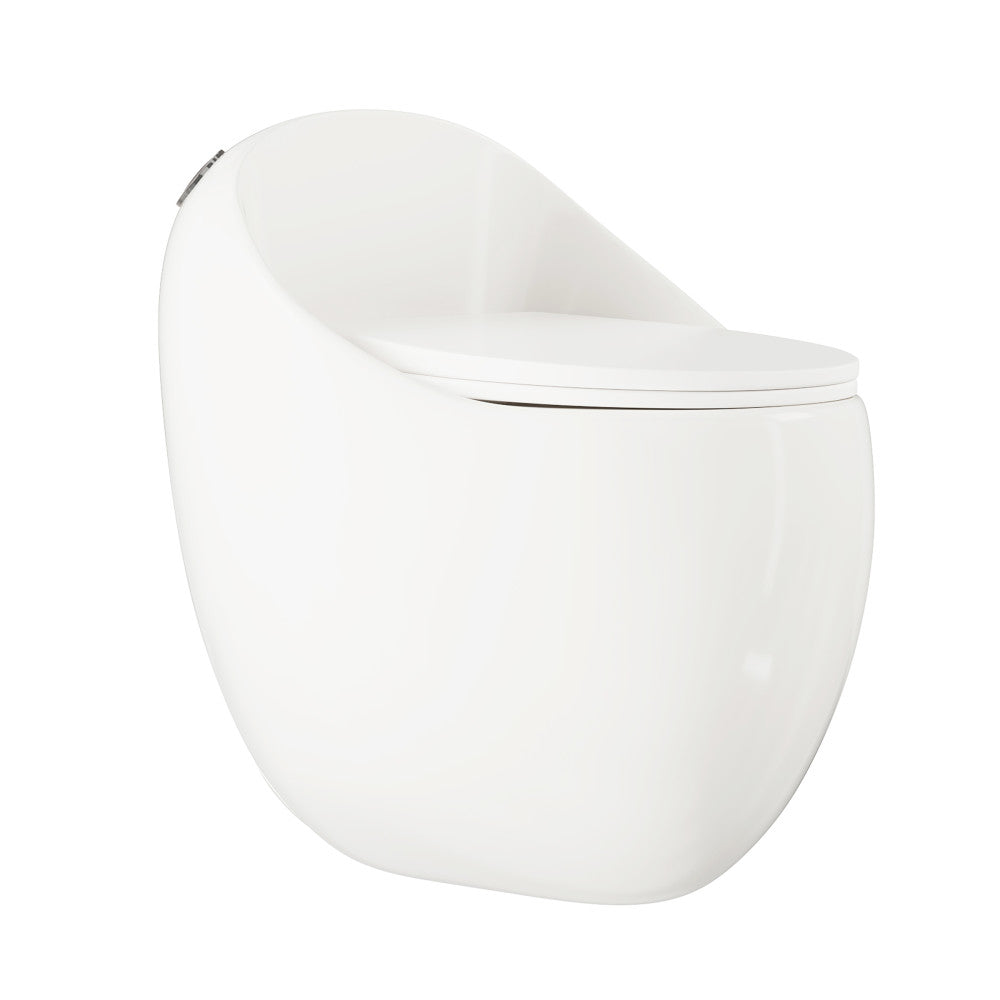 Plaisir II One-Piece Round Toilet Top Flush 1.28 GPF