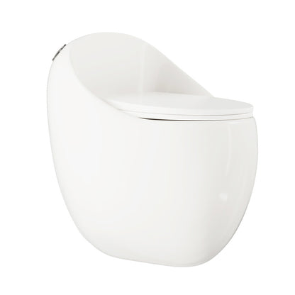 Plaisir II One-Piece Round Toilet Top Flush 1.28 GPF