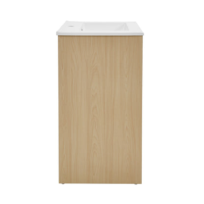 Virage 24 Freestanding, Bathroom Vanity in Natural Oak