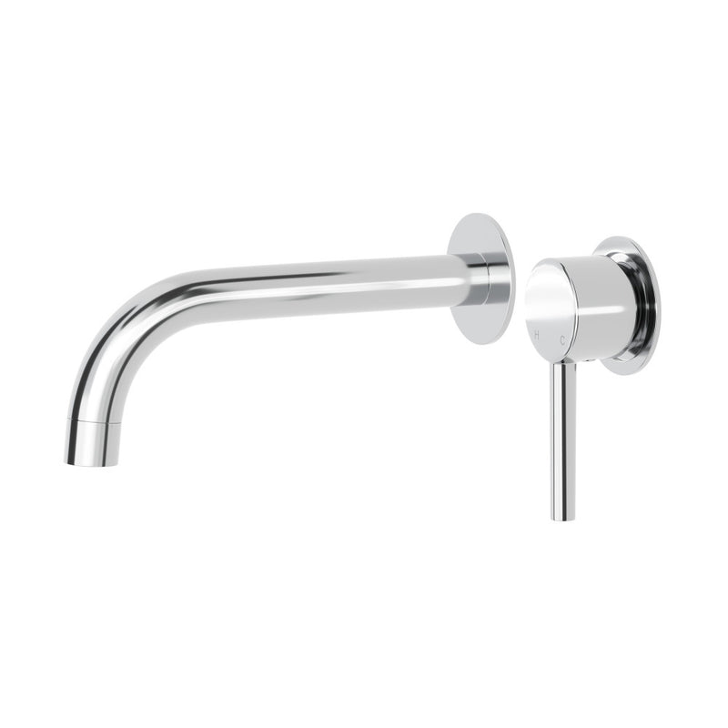 Ivy Single-Handle Wall Mount Bathroom Faucet in Polished Chrome