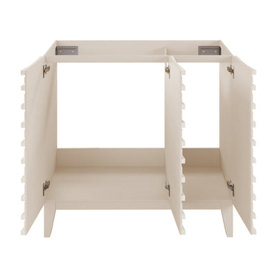 Cascade 36'' Bathroom Vanity in White - Cabinet