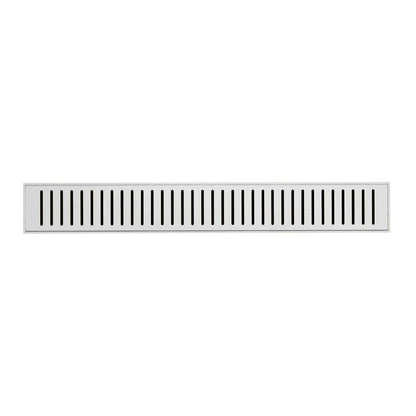 Voltaire 24" Stainless Steel Linear Shower Drain in Chrome