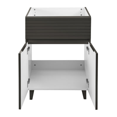 Bernay 24 Bathroom Vanity in Cedar Gray Cabinet Only