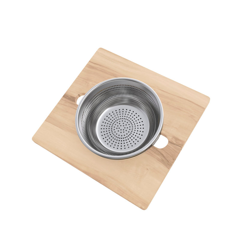 15.75 x 16.75 Flatform with Colander and Mixing Bowl