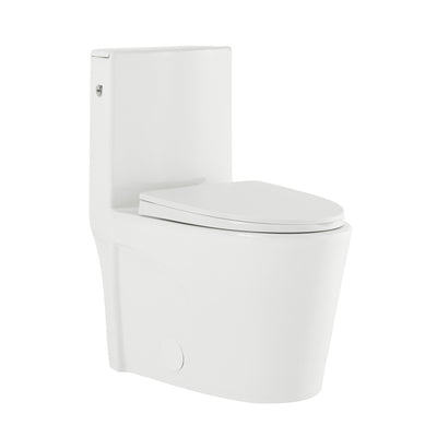 St. Tropez One-Piece Elongated Toilet, Touchless 1.1/1.6 gpf