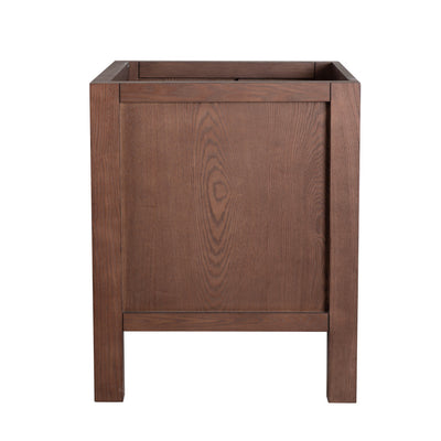 Nadar 24" Bathroom Vanity in Walnut Cabinet Only