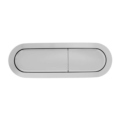 Oval Flush Push Button - TPT16