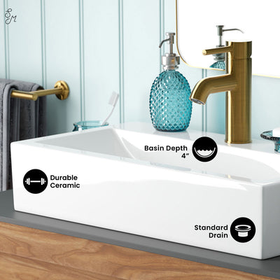 Rennes Vanity 24" Vessel Sink