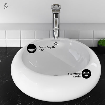 Plaisir Round Vessel Sink