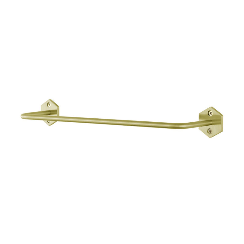 Brusque 12" Towel Bar in Brushed Gold