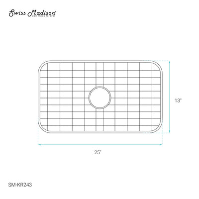 25 x 13 Stainless Steel Kitchen Sink Grid