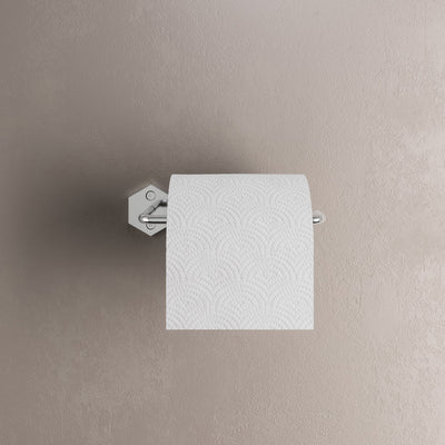 Brusque Toilet Paper Holder in Chrome