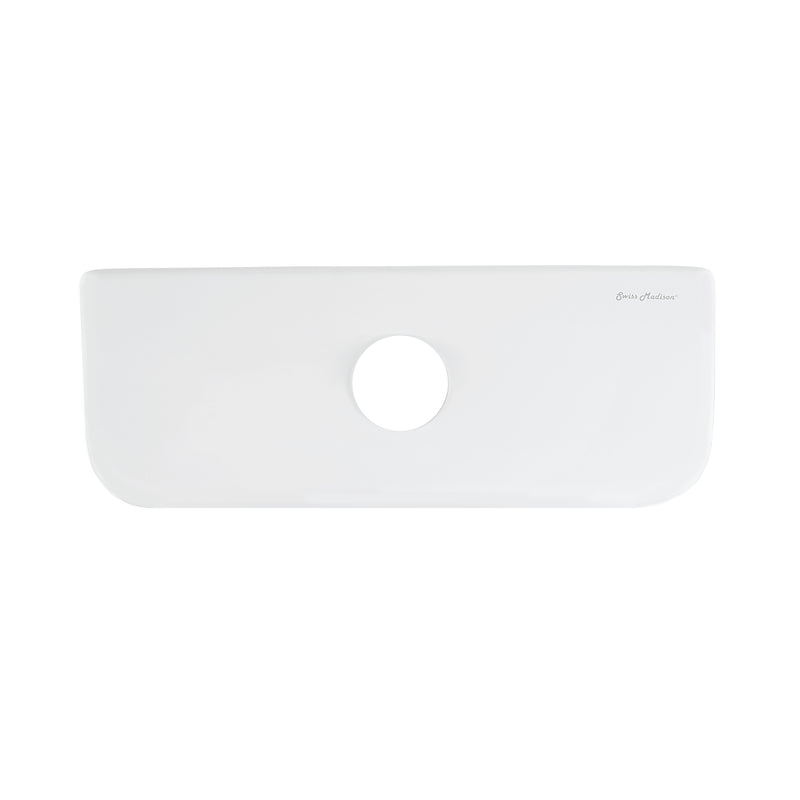 Carre Dual Flush Toilet Tank Lid Matte White - TTL22MW