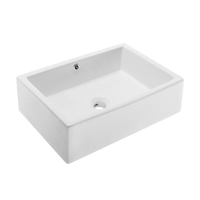 Voltaire 17 Rectangle Ceramic Vessel Sink