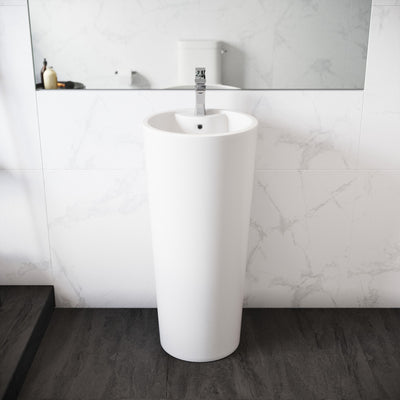 Monaco Circular Basin Pedestal sink