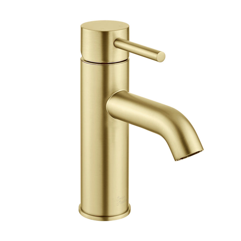 Ivy Single Hole, Single-Handle, Bathroom Faucet in Brushed Gold