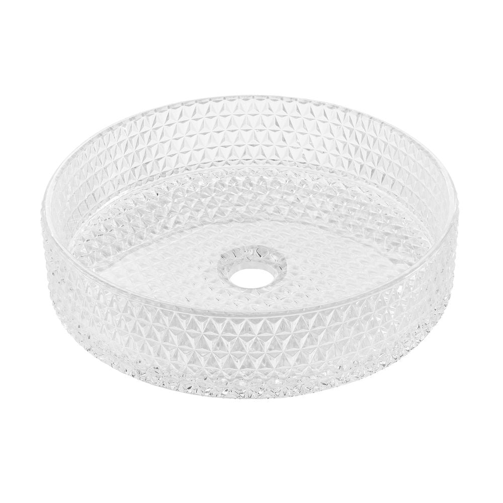 Cache 15.75" Round Glass Vessel Sink