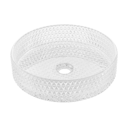 Cache 15.75" Round Glass Vessel Sink