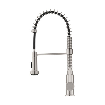 Nouvet Single Handle, Pull-Down Kitchen Faucet in Brushed Nickel